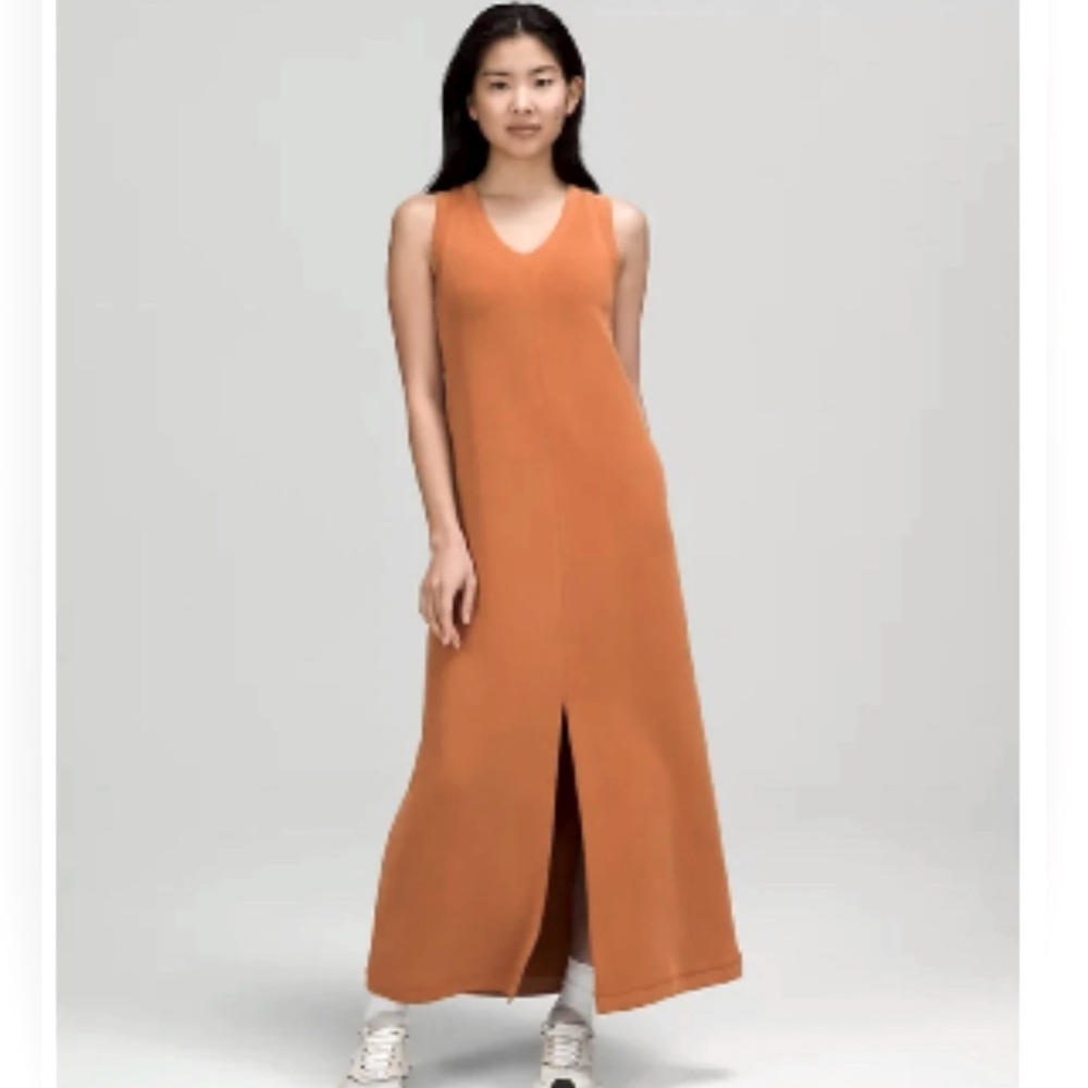 Lululemon Ease Of It All V Neck dress. Size 4. Copper.